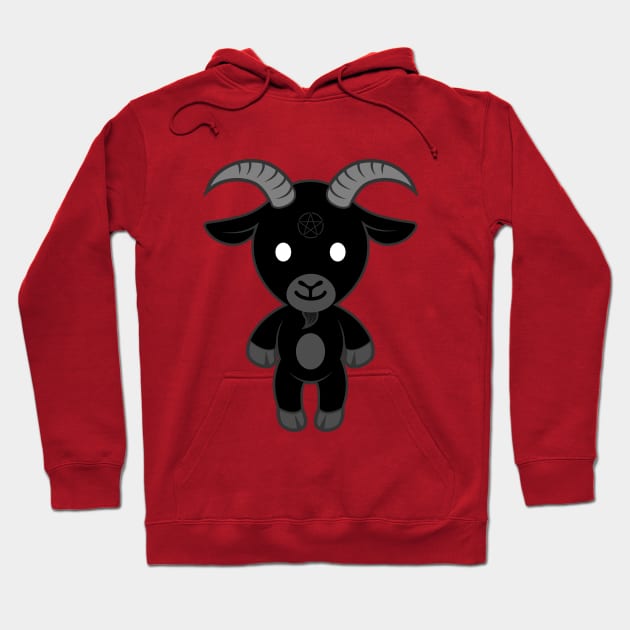 Black Phillip Hoodie by ZombieGirl01